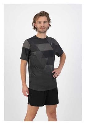 T-Shirt De Sport Manches Courtes Rogelli Geometric - Homme - Turquoise