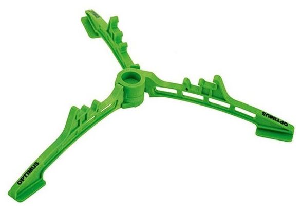 Support trépied pliable pour cartouche de gaz Optimus
