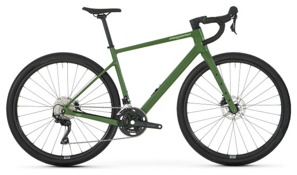 Gravelbike Megamo West 15 Shimano GRX 11V 700 mm Grün 2026