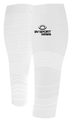 BV Sport Elite Evolution White Compression Sleeves