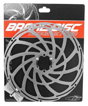 Disque De Frein Acier FORMA 180mm 6 Trous – Pour VTT, VAE, Vélo Ville – Neuf