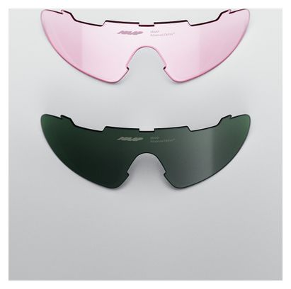 Maap Oracle Sunglasses, Beige/Green