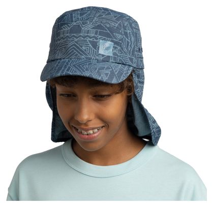 Buff Sahara Kinderpet Blauw