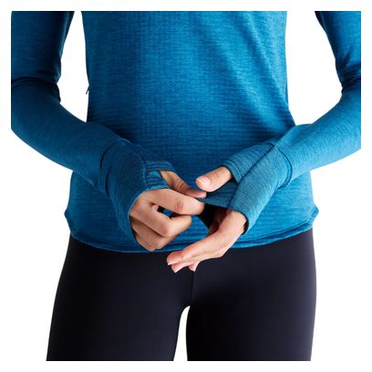 New Balance RC Essential Women's Purple 1/2-Zip Thermal Top