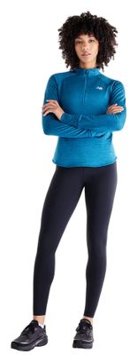 New Balance RC Essential Women's Purple 1/2-Zip Thermal Top