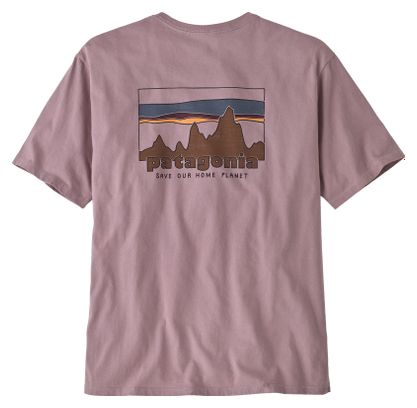 T-Shirt Patagonia '73 Skyline Organic Violet