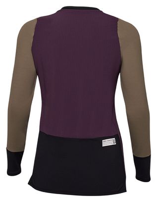 Maglia a maniche lunghe Fox Defend Thermal Purple Donna