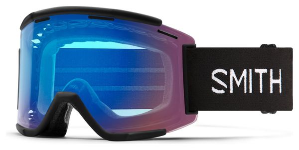 Smith Squad XL MTB Goggle Black - ChromaPop Contrast Pink Flash