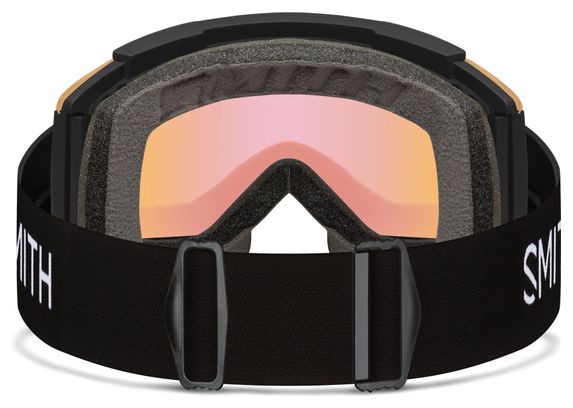 Smith Squad XL MTB Goggle Black - ChromaPop Contrast Pink Flash