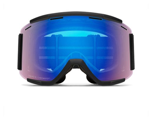Smith Squad XL MTB Goggle Black - ChromaPop Contrast Pink Flash