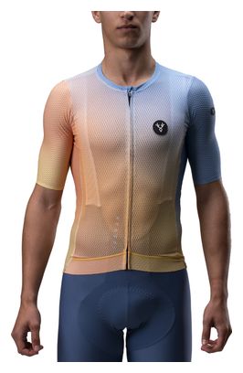 LeBram Izoard Ultralight Short Sleeves Jersey Yellow Blue