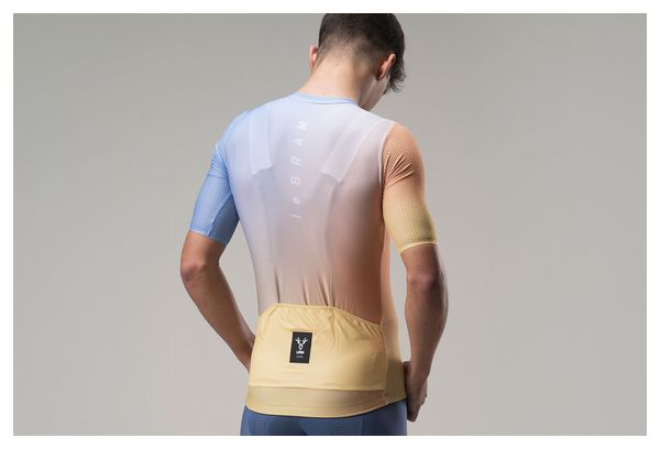 LeBram Izoard Ultralight Short Sleeves Jersey Yellow Blue