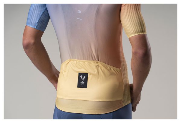 LeBram Izoard Ultralight Short Sleeves Jersey Yellow Blue