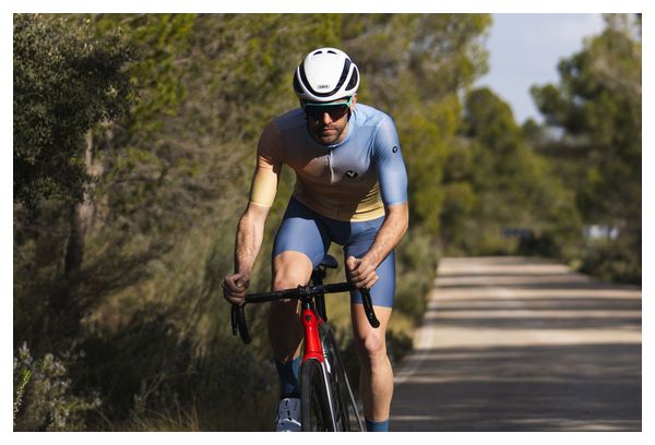 LeBram Izoard Ultralight Short Sleeves Jersey Yellow Blue