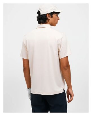 Peak Performance Pocket Short Sleeve Polo Beige
