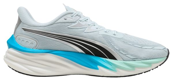 Chaussures Running Puma Velocity Nitro 4 Bleu/Vert Homme