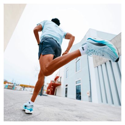 Chaussures Running Puma Velocity Nitro 4 Bleu/Vert Homme