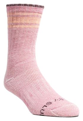 United by Blue Striped SoftHemp Trail Foxglove Pink Socks