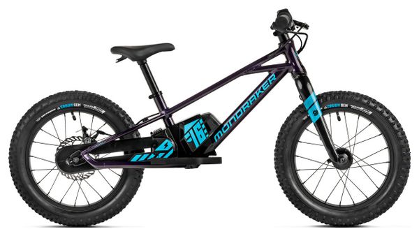 Bicicleta Mondraker Grommy 16 e-Balance 80 Wh 16'' Azul Morado  5 - 8 Años