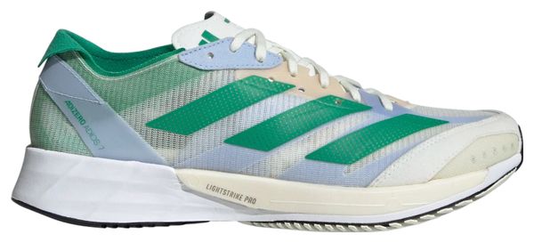 Zapatillas adidas running Adizero adios 7 Blanco Verde Mujer