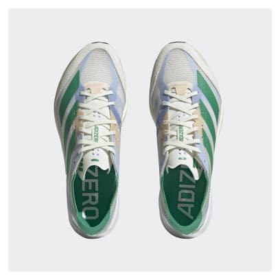 Chaussures de Running adidas running Adizero adios 7 Blanc Vert Femme