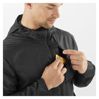 Windjacke Salomon Bonatti Cross Schwarz