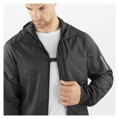 Salomon Bonatti Cross Windbreaker Jacket Black | Alltricks.com
