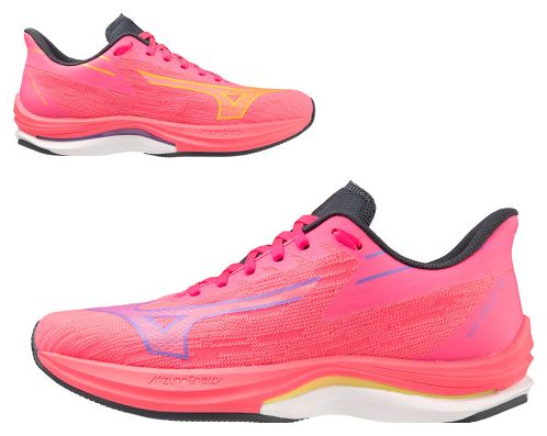 Mizuno Wave Rebellion Sonic Women's Running Shoes Pink