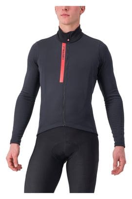 Castelli Entrata Thermal Long Sleeve Jersey Black/Red