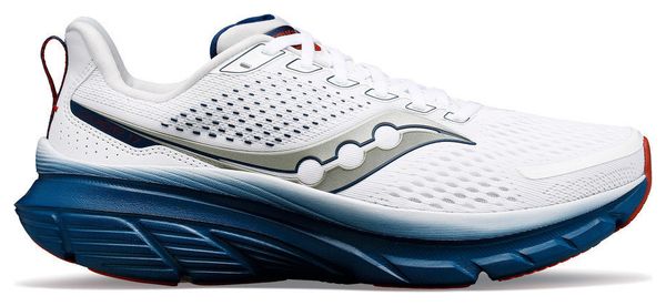 Chaussures de Running Saucony Guide 17 Blanc Bleu