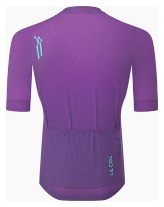 Men's ARC Merino Short-Sleeve Jersey in Purple