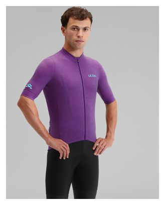 Men's ARC Merino Short-Sleeve Jersey in Purple