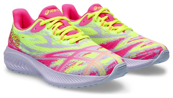 Asics Gel Noosa Tri 15 GS Yellow Pink Children's Running Shoes