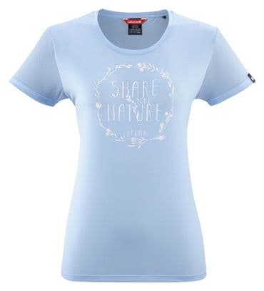Technisches T-Shirt für Damen Lafuma Corporate Hellblau