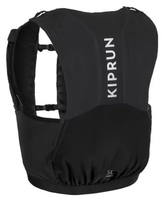 Gilet Trail Unisexe Kiprun 5L Noir