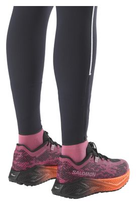 Chaussures Running Salomon Aero Glide 4 GRVL Rose/Noir/Orange Femme