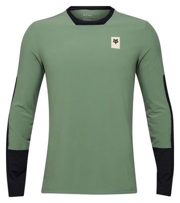 Maillot Manches Longues Fox Defend Thermal Vert