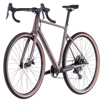 Vélo de Gravel Cube Nuroad One microSHIFT Sword 10V 700 mm Marron Cedar 2025