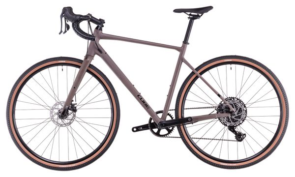 Cube Nuroad One Gravel Bike microSHIFT Sword 10S 700 mm Cedar Brown 2025