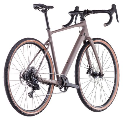 Vélo de Gravel Cube Nuroad One microSHIFT Sword 10V 700 mm Marron Cedar 2025