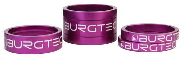 Burgtec Stem Kit Purple Rain (5mm x2. 10mm . 20mm )