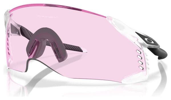 Lunettes Oakley Velo Kato - Matte Clear / Prizm Low Light / Ref : OO9501-0352