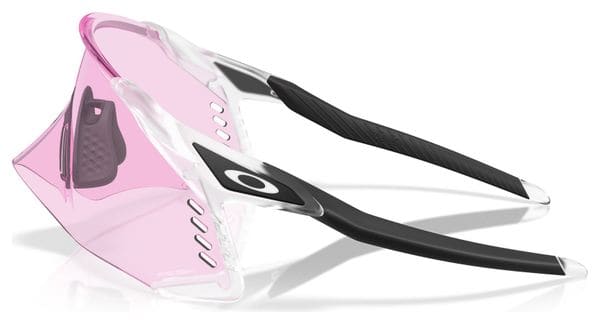 Lunettes Oakley Velo Kato - Matte Clear / Prizm Low Light / Ref : OO9501-0352