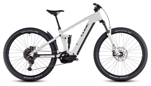VTT Électrique Tout-Suspendu Cube Stereo Hybrid One22 Pro 600 Shimano Cues 10V 600 Wh 27.5'' Beige Desert Stone 2025