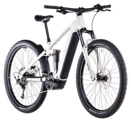 VTT Électrique Tout-Suspendu Cube Stereo Hybrid One22 Pro 600 Shimano Cues 10V 600 Wh 27.5'' Beige Desert Stone 2025