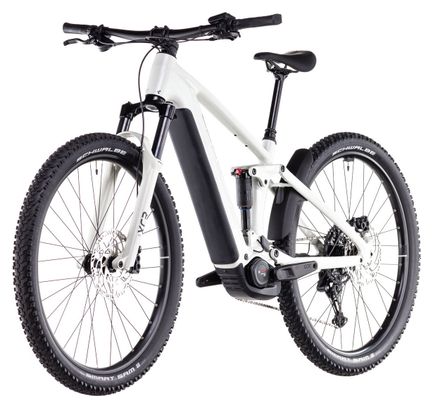 VTT Électrique Tout-Suspendu Cube Stereo Hybrid One22 Pro 600 Shimano Cues 10V 600 Wh 27.5'' Beige Desert Stone 2025