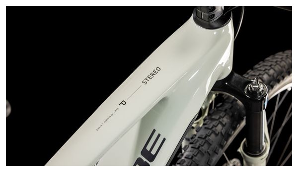 VTT Électrique Tout-Suspendu Cube Stereo Hybrid One22 Pro 600 Shimano Cues 10V 600 Wh 27.5'' Beige Desert Stone 2025