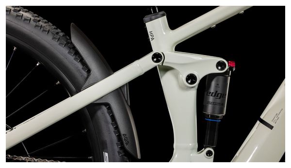 VTT Électrique Tout-Suspendu Cube Stereo Hybrid One22 Pro 600 Shimano Cues 10V 600 Wh 27.5'' Beige Desert Stone 2025