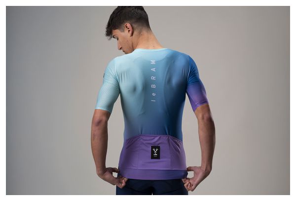 LeBram Izoard Ultralight Maglia a maniche corte Blu Viola