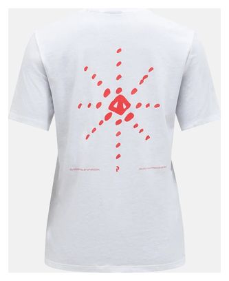 Peak Performance Explore Graphic Women's T-Shirt White